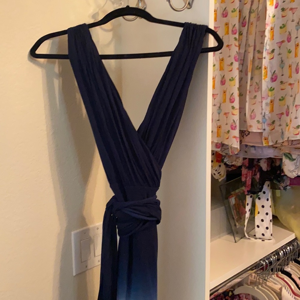 Darling wrap jersey maxi dress!